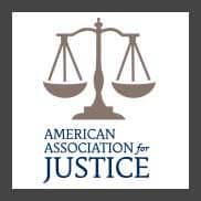 American Association for Justice Certified badge Wright Roy Lafayette Personal Injury Lawyer Attorney