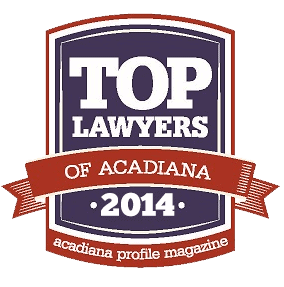 Thomas Edwards, Top Lawyers in Acadiana 2014